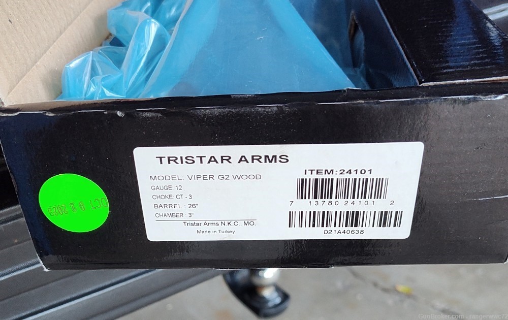 NEW TriStar Viper G2 Semi-Automatic 12 Gauge Shotgun 26" barrel - 24101-img-1