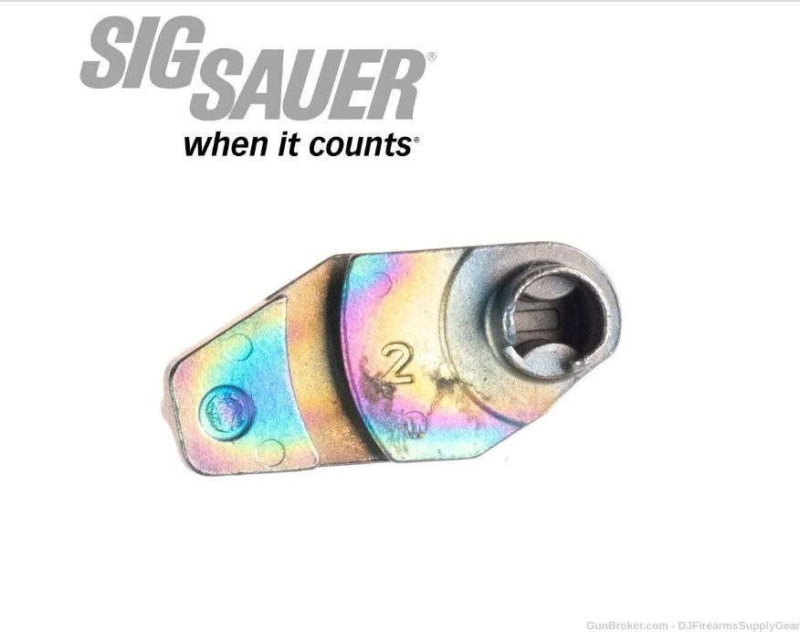 Factory SIG SAUER P238 / P938 Rainbow Titanium Nitrite Safety Lever RIGHT -img-1