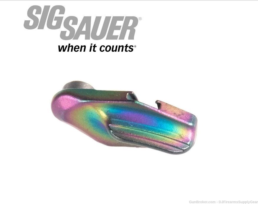 Factory SIG SAUER P238 / P938 Rainbow Titanium Nitrite Safety Lever RIGHT -img-0