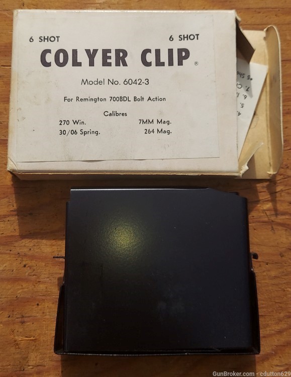 Colyer 6 round magazine for Remington 700 .30-06 , 6 mm etc-img-1