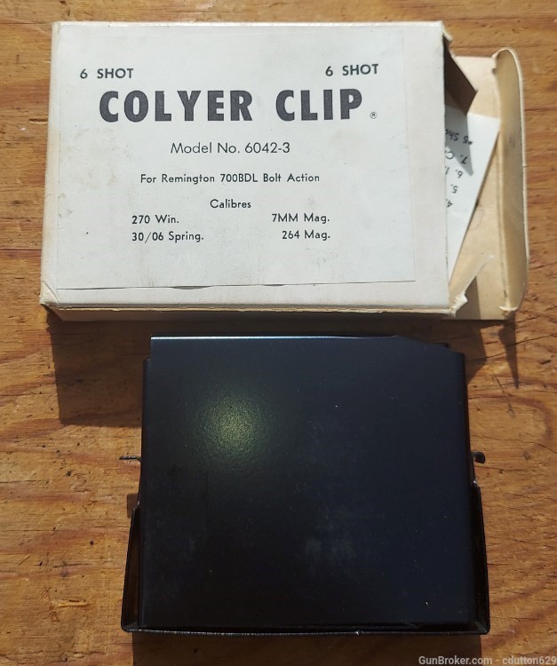 Colyer 6 round magazine for Remington 700 .30-06 , 6 mm etc-img-0