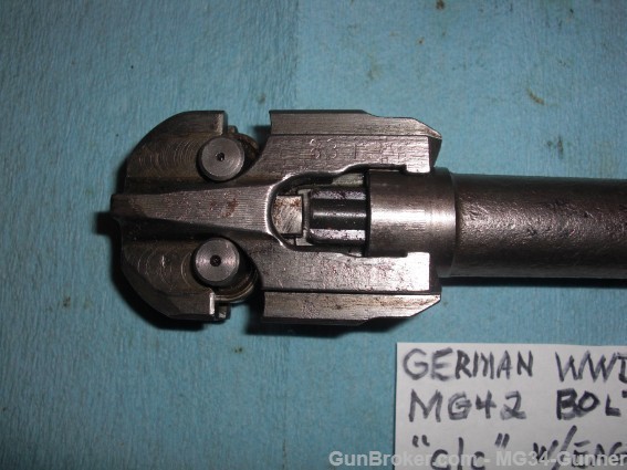 German WWII MG42 Bolt "clc" w/ Eagle WaA "214" "3"-img-12