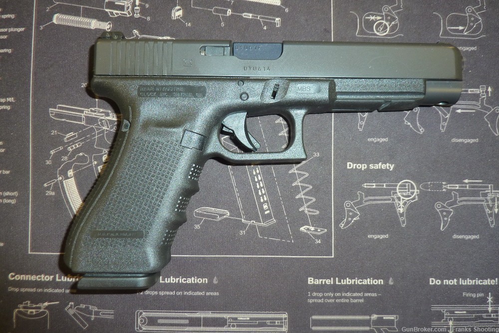 GLOCK 35 GEN 4 40 CAL 5.31" BBL, 3 10 RD MAGS, USED.-img-8