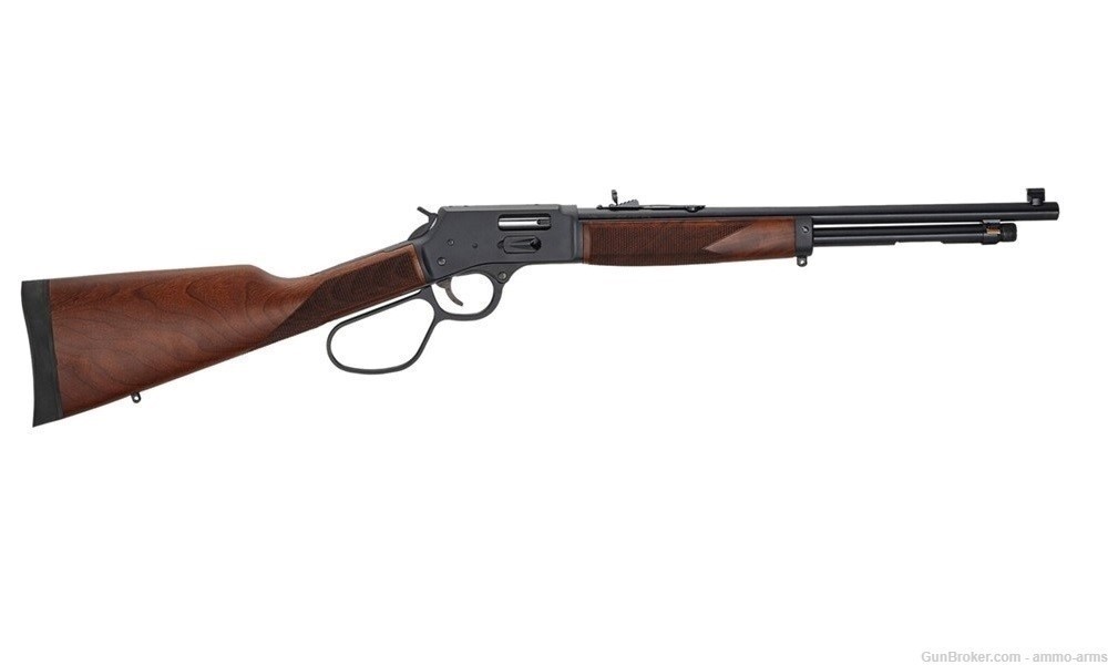 Henry Big Boy Steel Carbine Side Gate .45 Colt 16.5" 7 Rds Walnut H012GCR-img-1