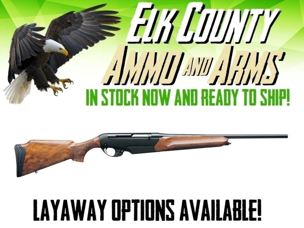 Benelli R1 Big Game Rifle .308 Winchester 22" Walnut 4 Rounds 11777-img-0