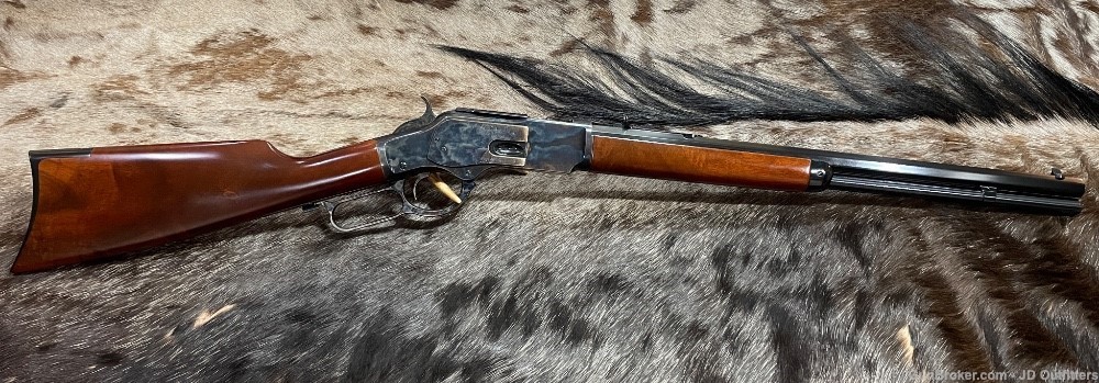 NEW 1873 WINCHESTER SPORTING RIFLE 45 COLT 20" LEVER RIFLE UBERTI TAYLORS-img-1