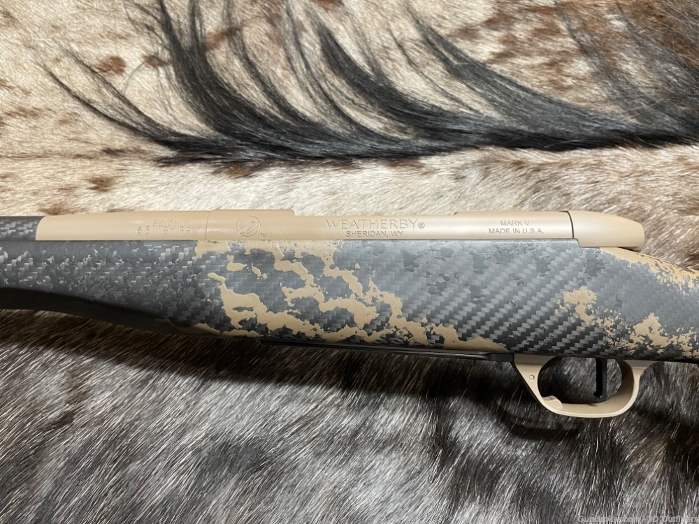 FREE SAFARI, NEW WEATHERBY MARK V CARBONMARK ELITE 6.5 WBY RPM 24" CARBON-img-9