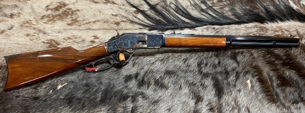 NEW UBERTI COLLECTOR GRADE WOOD 1873 WINCHESTER SPORTING RIFLE 357 MAGNUM-img-1