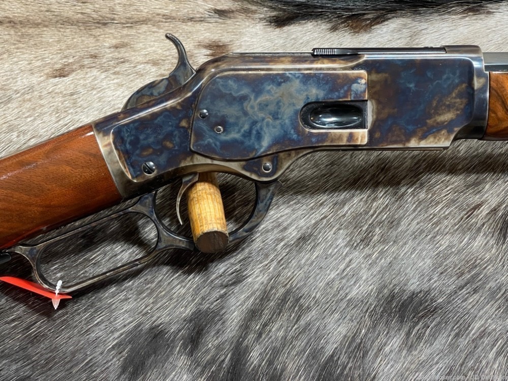 NEW UBERTI COLLECTOR GRADE WOOD 1873 WINCHESTER SPORTING RIFLE 357 MAGNUM-img-3