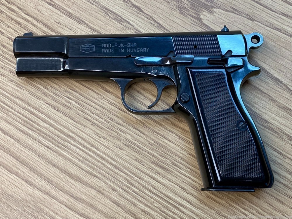 Feg PJK-9HP 9mm Para 4.65" Blued-img-0