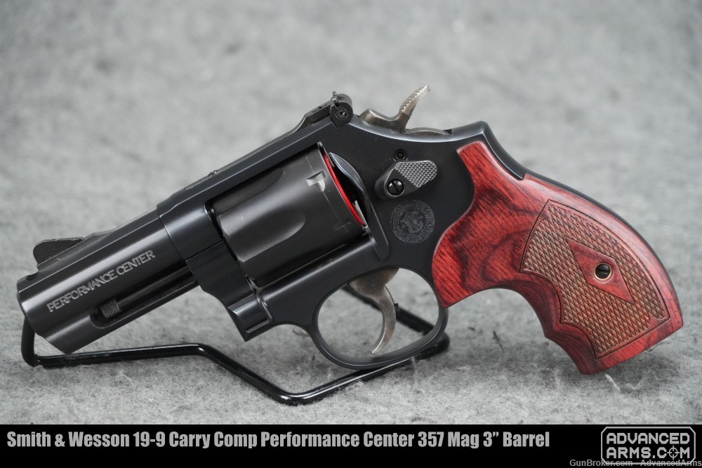 Smith & Wesson 19-9 Carry Comp Performance Center 357 Mag 3” Barrel-img-0