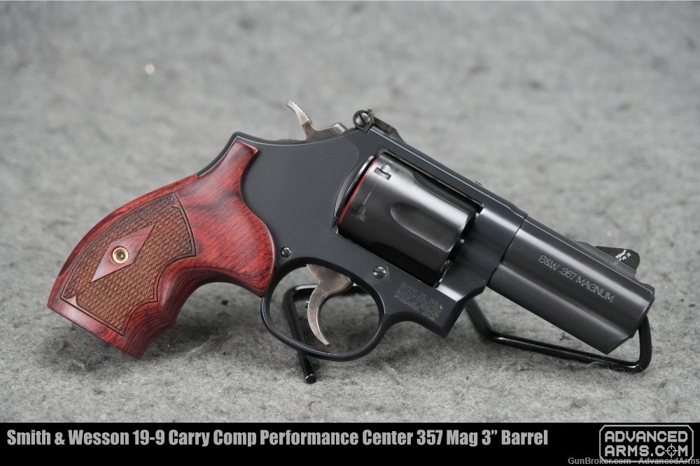 Smith & Wesson 19-9 Carry Comp Performance Center 357 Mag 3” Barrel-img-1