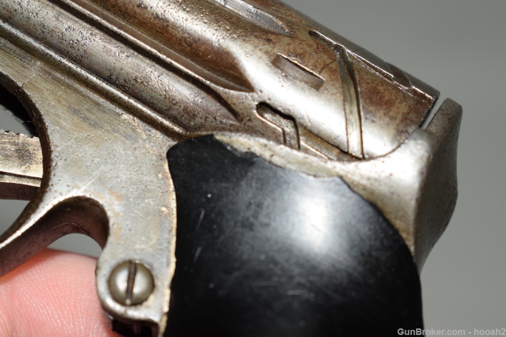 RARE Remington Zig Zag Ring Trigger Derringer 22 Short Rimfire #608-img-21