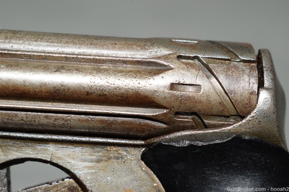 RARE Remington Zig Zag Ring Trigger Derringer 22 Short Rimfire #608-img-7