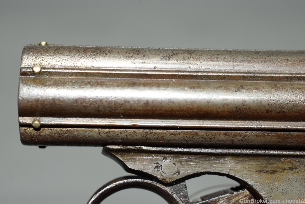 RARE Remington Zig Zag Ring Trigger Derringer 22 Short Rimfire #608-img-9