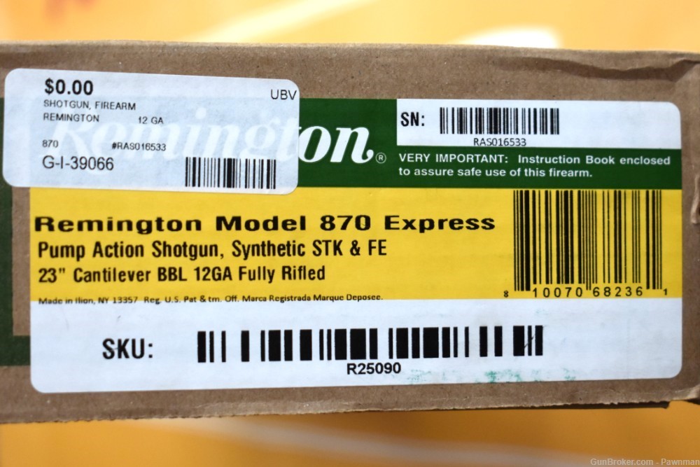 Remington 870 Express Cantilever in 12G 3" - NEW!-img-16