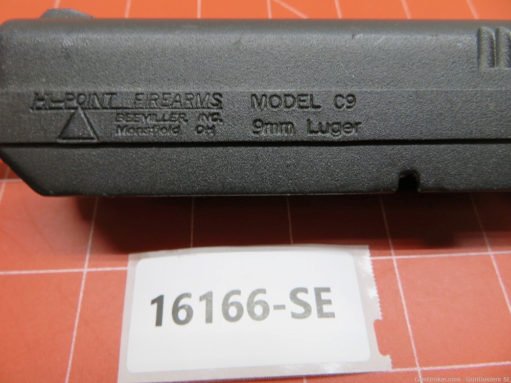 Hi-Point C9 9mm Luger Repair Parts #16166-SE-img-5