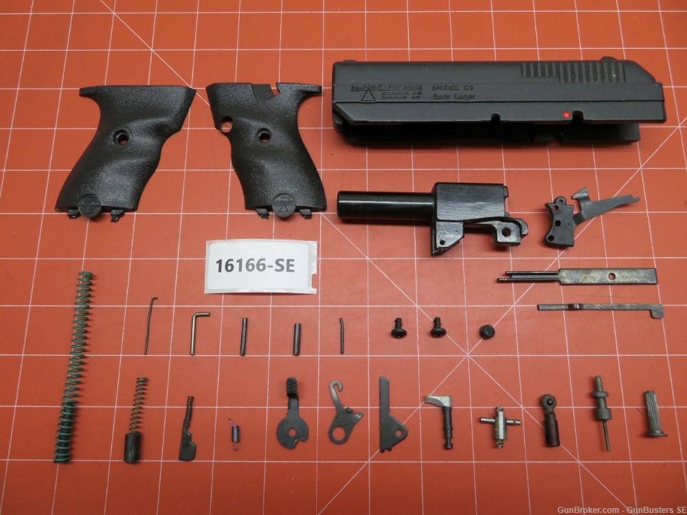 Hi-Point C9 9mm Luger Repair Parts #16166-SE-img-0
