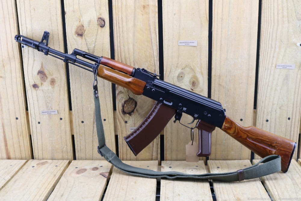 Bulgarian AK74 Pro Built 100% Matching Original Barrel Rare Laminate Stock -img-5