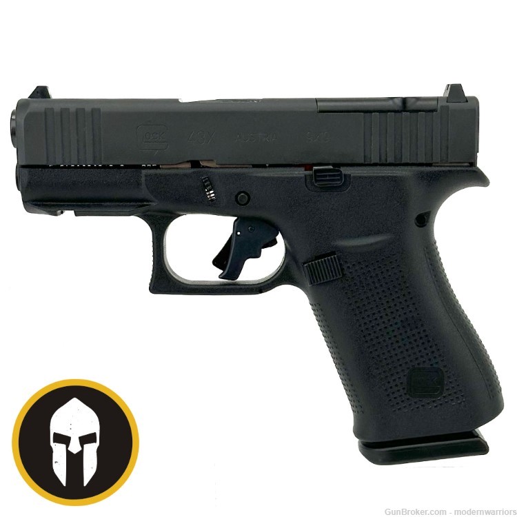 Glock/Langdon Tactical 43X-3.4" Bbl (9mm) Optics Ready-Apex Trigger-Black-img-0