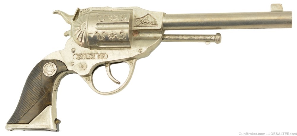 Vintage Actoy "Restless Gun" 38 Cap gun-img-0
