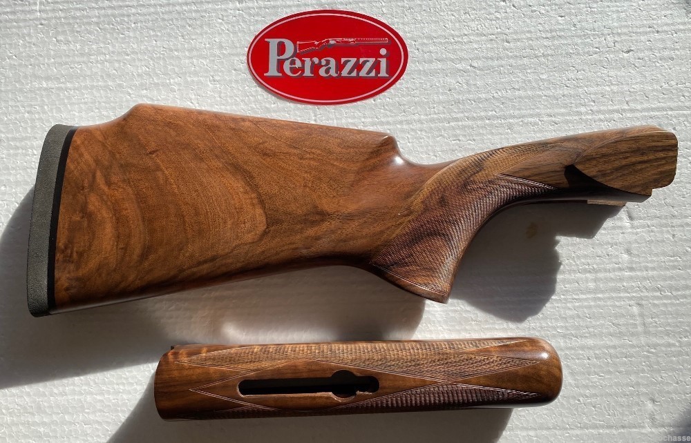 Perazzi Stock And Forend For Mx8 Step Rib, Brand New.-img-1