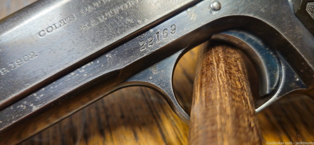 Colt 1903 Pocket Hammer, .38 Colt, Mfr 1908-img-8