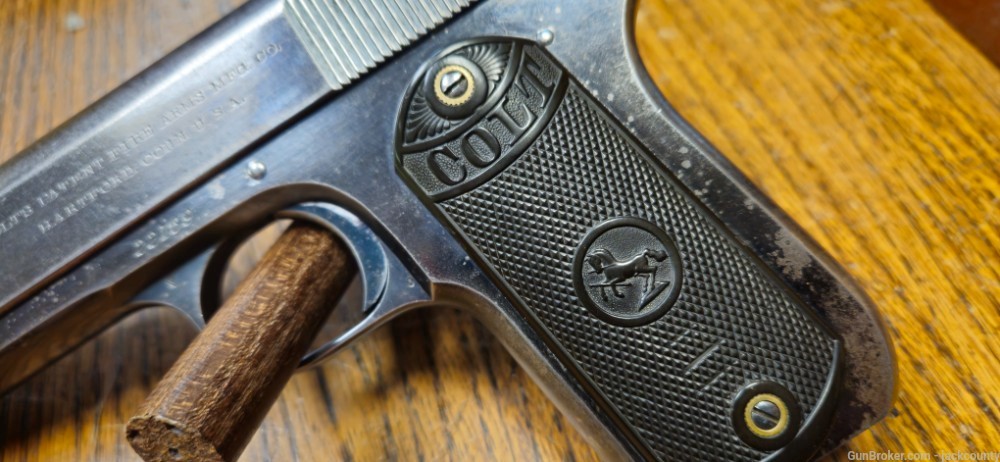 Colt 1903 Pocket Hammer, .38 Colt, Mfr 1908-img-6