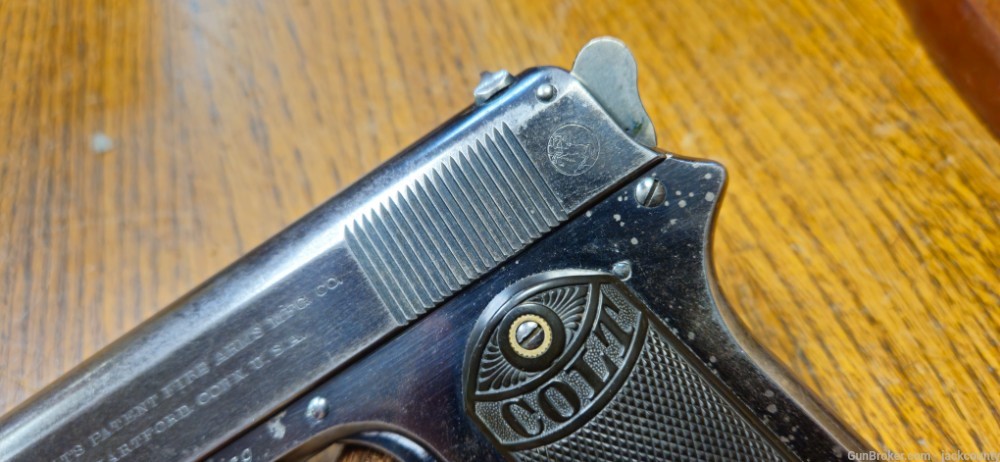 Colt 1903 Pocket Hammer, .38 Colt, Mfr 1908-img-5
