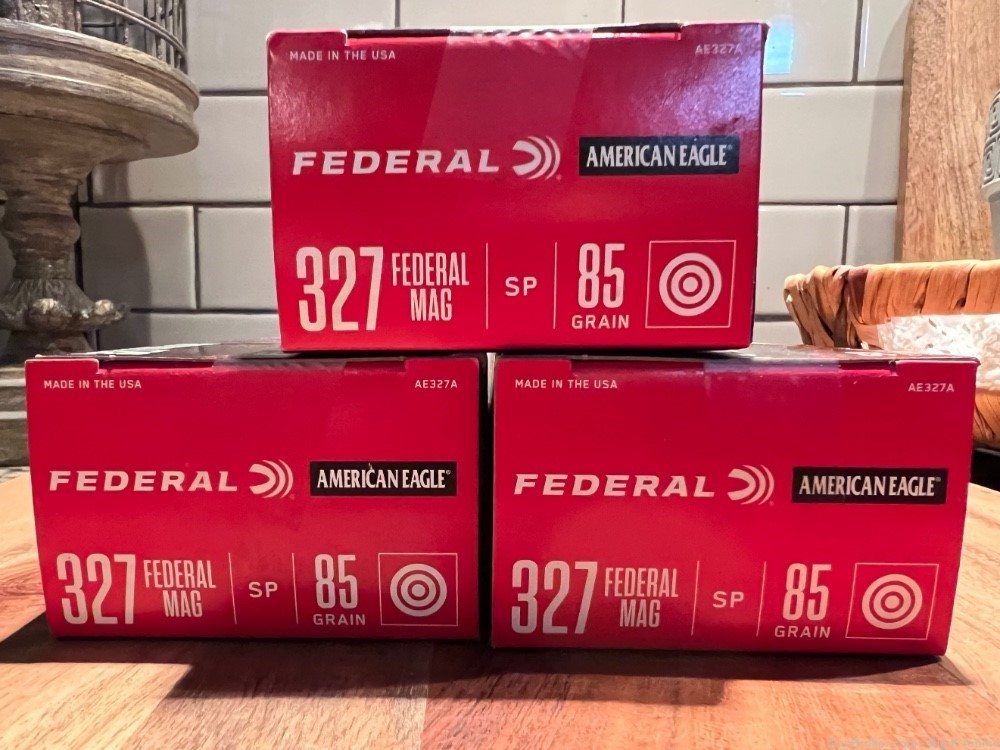 Federal 327 Federal Magnum SP soft point 85 Grain 150 Rounds No CC FEES-img-0