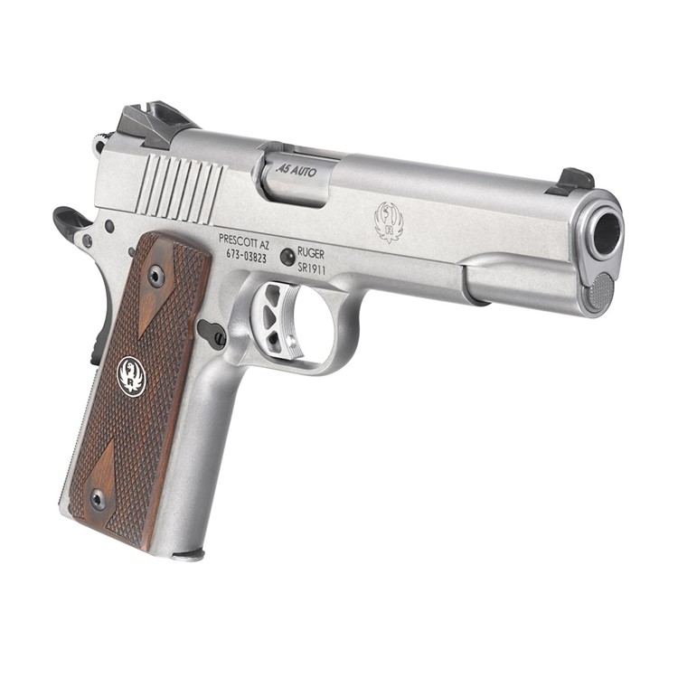 Ruger SR1911 Full Size 45 Auto Pistol 5 SS 6700-img-2