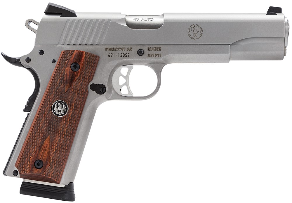 Ruger SR1911 Full Size 45 Auto Pistol 5 SS 6700-img-4