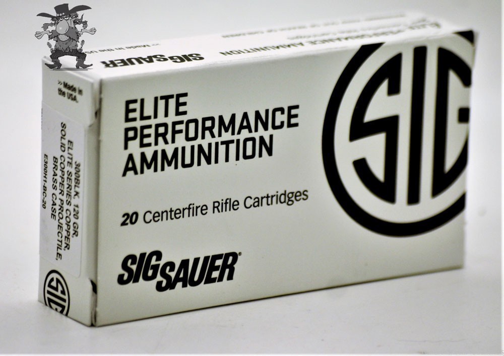 Sig Sauer 300 Blackout Elite Series Solid Copper Open Tip Projectile 20 RDS-img-5