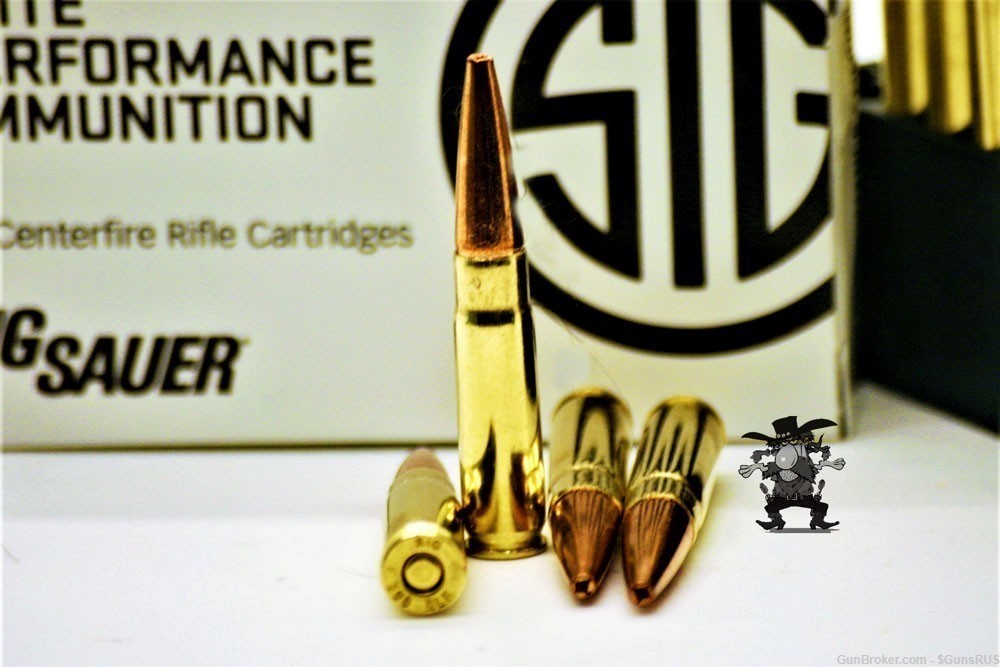 Sig Sauer 300 Blackout Elite Series Solid Copper Open Tip Projectile 20 RDS-img-3