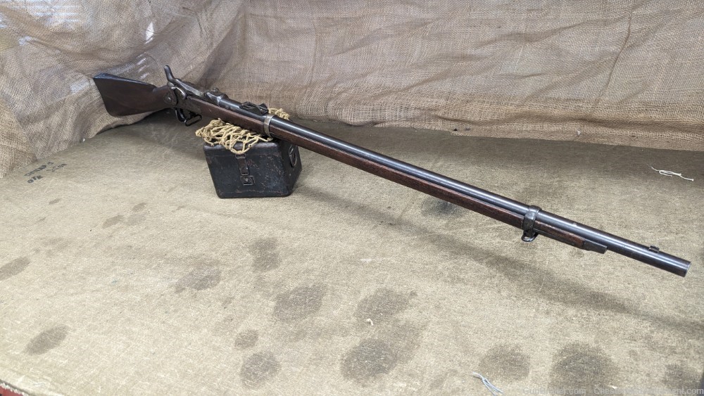 Springfield M1873 Trapdoor .45-70 rifle-img-0