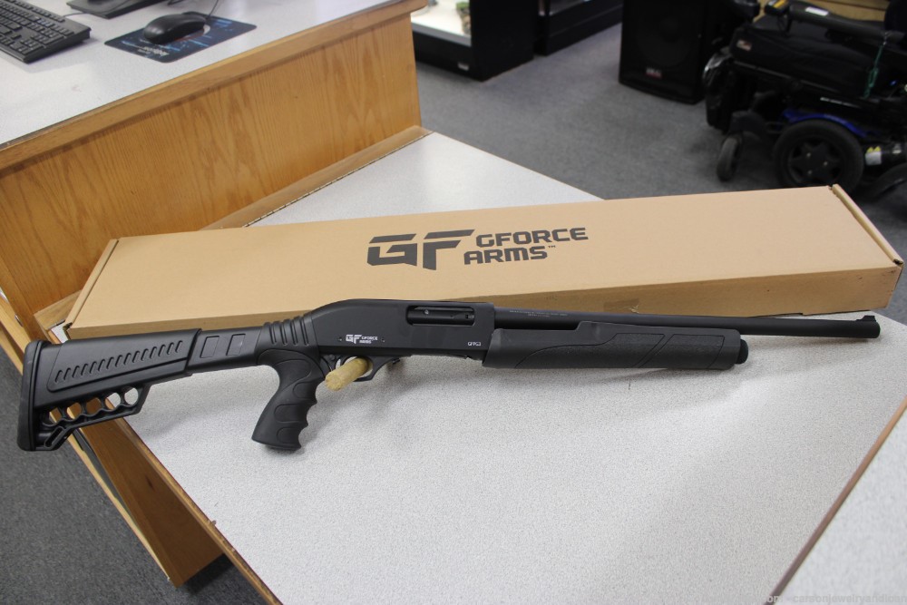 GFORCE ARMS GFPG3 PUMP ACTION TACTICAL SHOTGUN GF2P1220 BRAND NEW-img-0