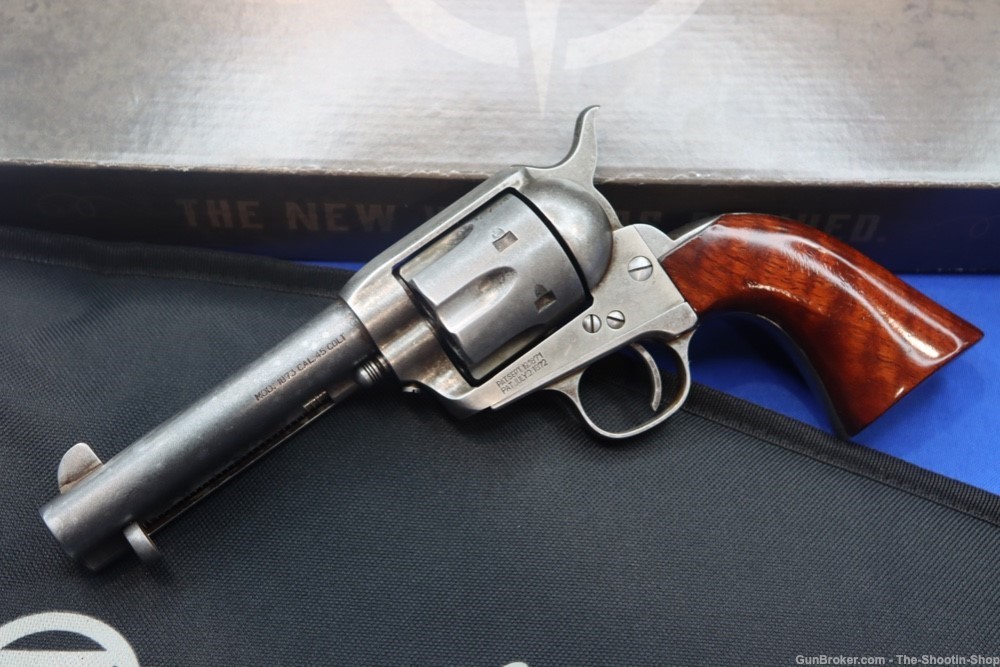 Taylors & Co Old Model Cattleman Revolver 45 Colt Single Action ANTIQUE 45L-img-1
