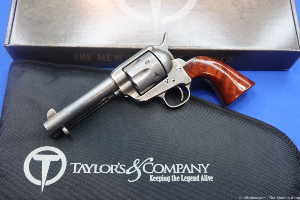 Taylors & Co Old Model Cattleman Revolver 45 Colt Single Action ANTIQUE 45L-img-0