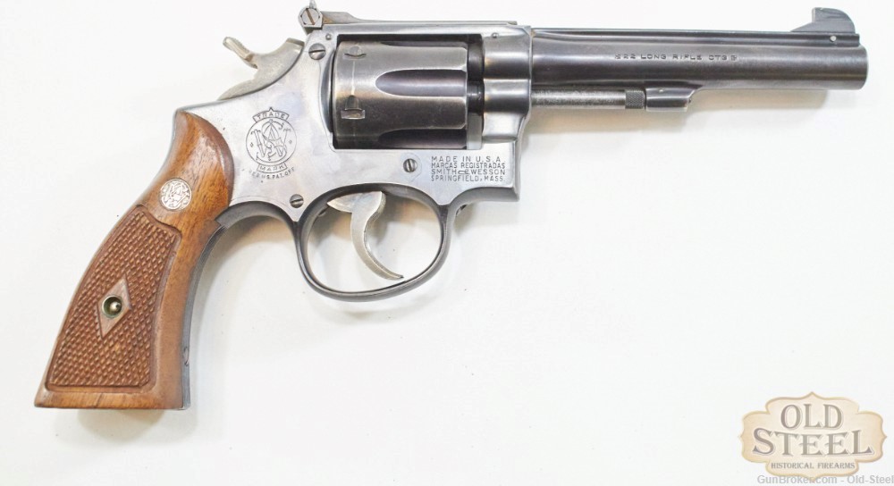 Smith And Wesson K22 22LR MFG 1950 C&R Post War Third Model-img-7