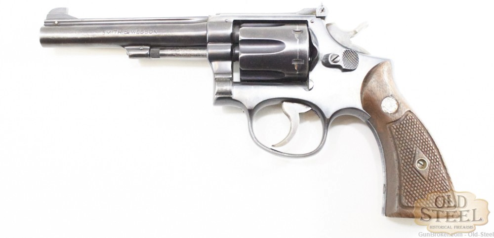 Smith And Wesson K22 22LR MFG 1950 C&R Post War Third Model-img-0