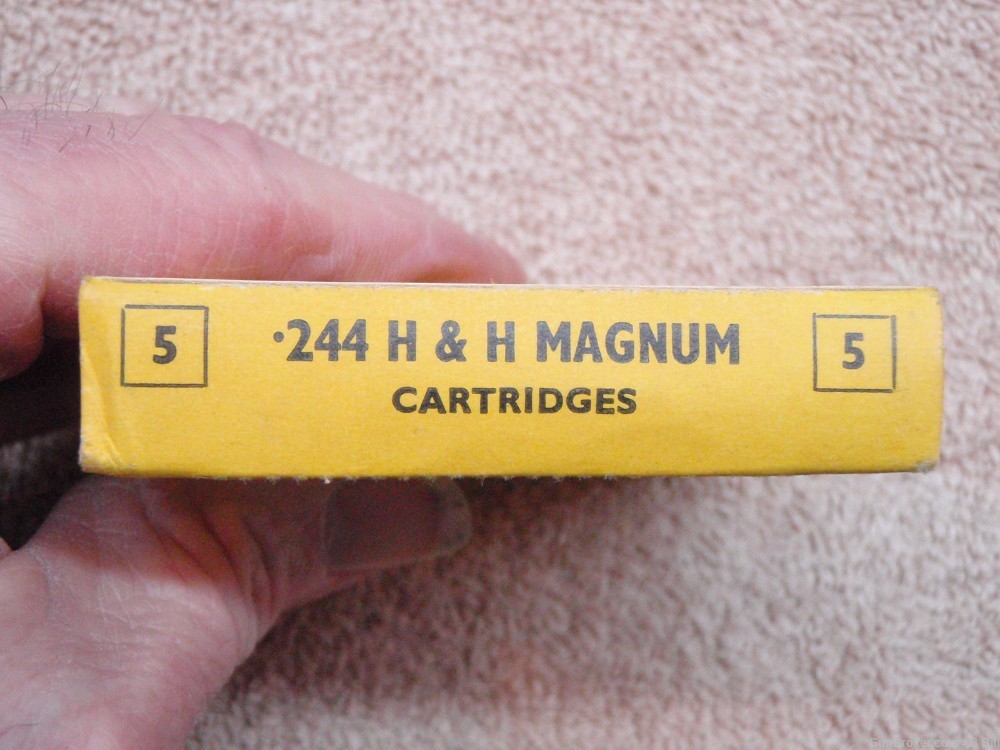 244 H&H Holland Magnum Ammo EXTREMELY RARE-img-1