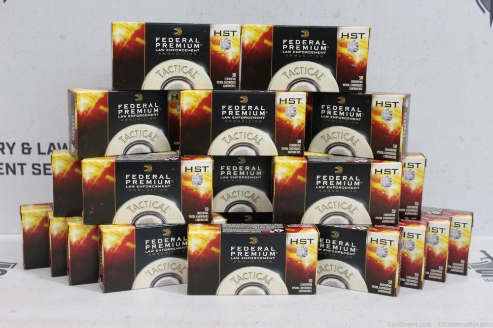 Federal Premium LE P40HST3 40s&w 165gr HST .40 s&w Adult Signature Required-img-0