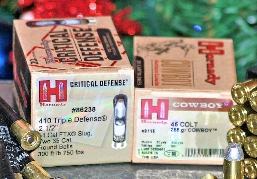 45 LC JUDGE FooD 410/ 45LC HORNADY 45 Colt  + Critical 410 40RD COMBO -img-2