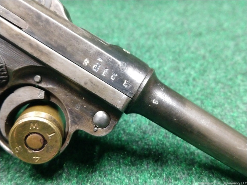 Simson & Co Suhl Chamber Dated 1918 Luger P 08 LOTS OF PHOTOS -img-23