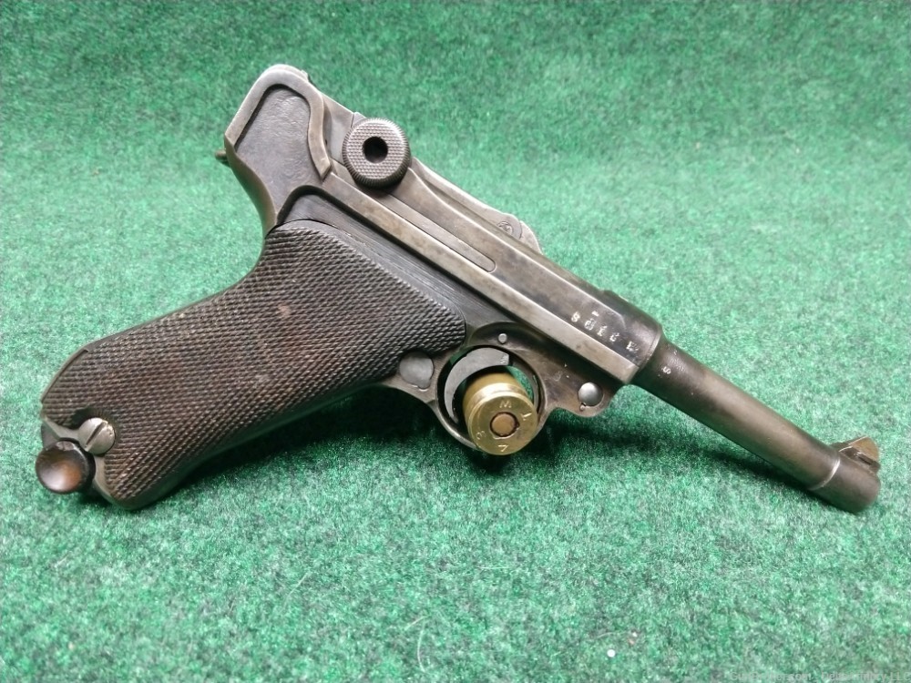 Simson & Co Suhl Chamber Dated 1918 Luger P 08 LOTS OF PHOTOS -img-17