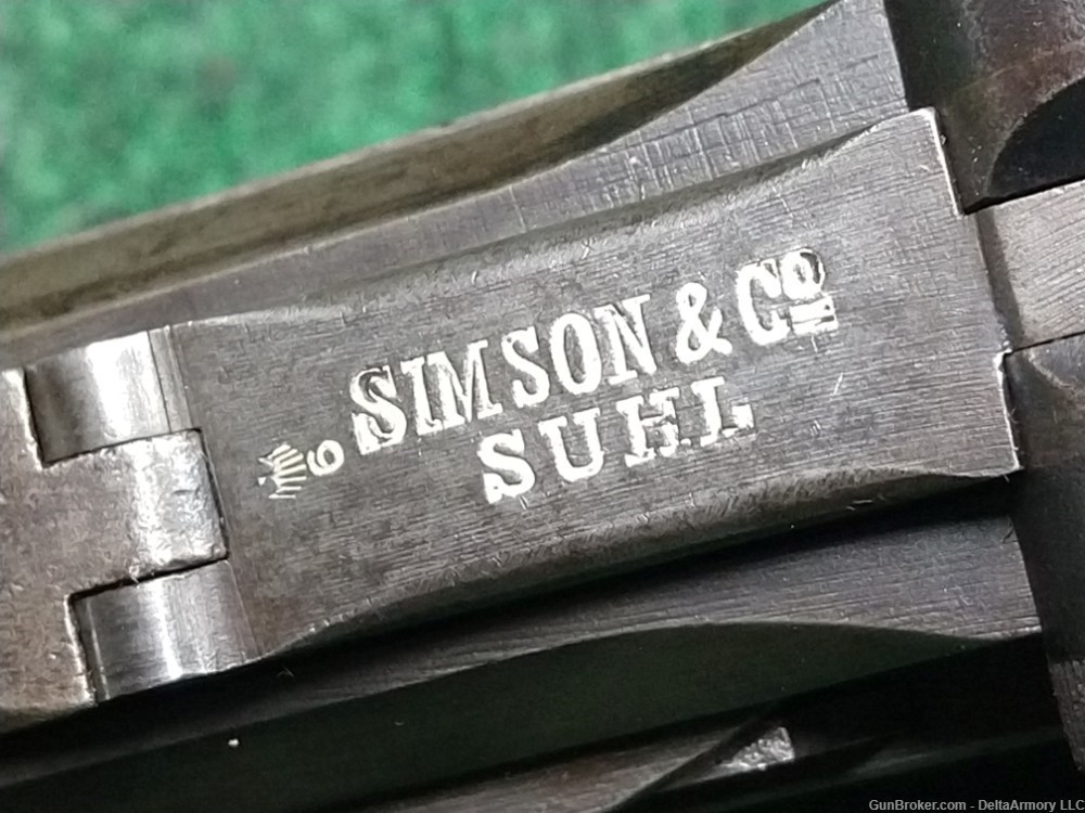Simson & Co Suhl Chamber Dated 1918 Luger P 08 LOTS OF PHOTOS -img-42