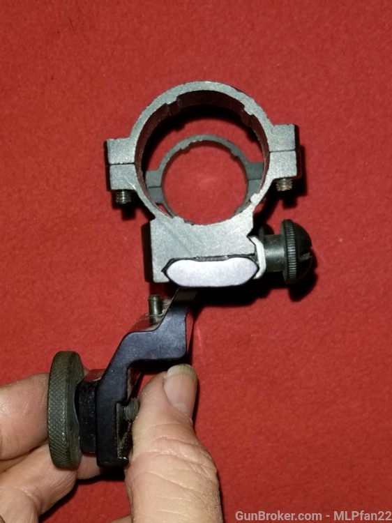 B Square mount for Ruger Mini 14 or 30 with 1" rings. -img-3