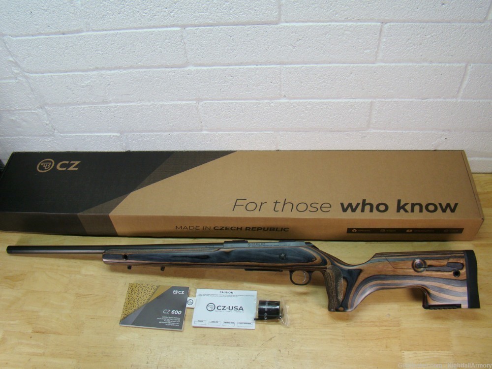 CZ 600 ST2 Range Rifle .308 24" threaded Bolt-action CZ-USA 07503 New! 308-img-1