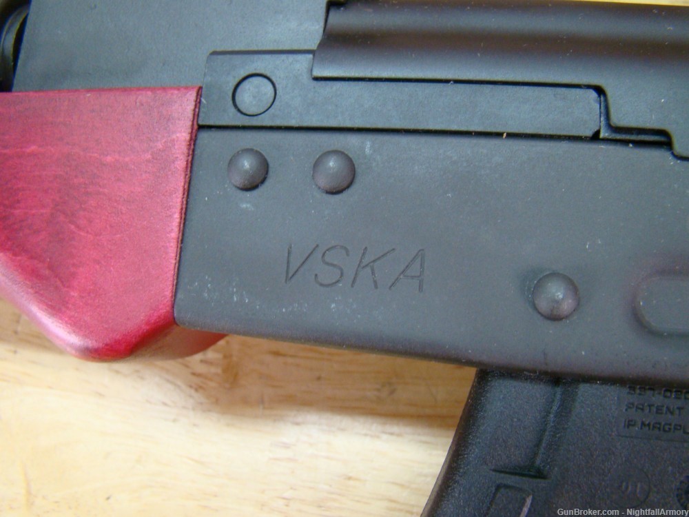 Century Arms VSKA 7.62x39 AK Rifle Russian Red wood CA ok fin grip 10rd CAI-img-21
