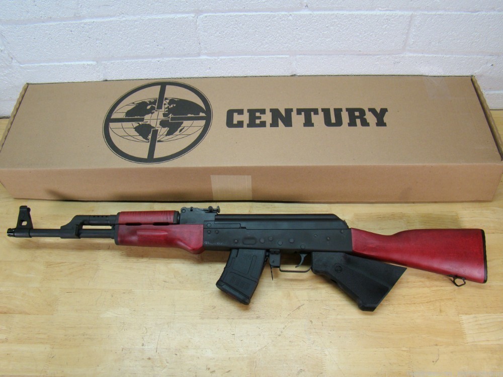 Century Arms VSKA 7.62x39 AK Rifle Russian Red wood CA ok fin grip 10rd CAI-img-1